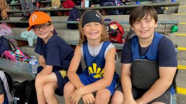3 Boys the Track Meet
