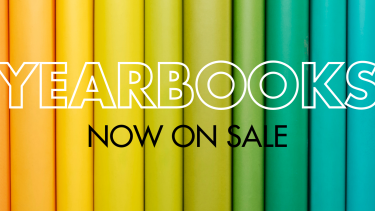 Yearbooks Now on Sale