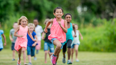 Children Running
