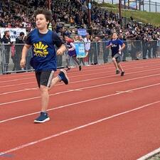 Students Running on the Track