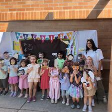Students at Photo Booth