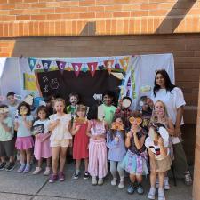 Students at Photo Booth