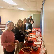 Students Crafting Halloween Houses