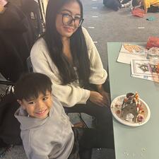 Students Crafting Halloween Houses