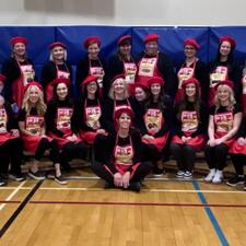 Sandy Hill Staff as Spice Girls