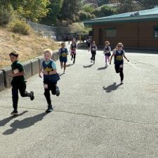 Students Running