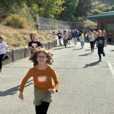 Students Running
