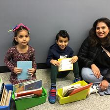 Parent Reading with Students