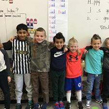 Students with Wacky Hair