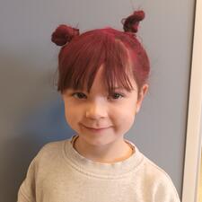 Student with Wacky Hair