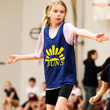 Students Playing Skittleball