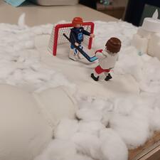 Student Ice Sculpture