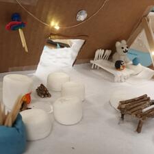 Student Ice Sculpture