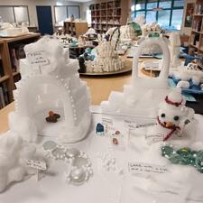 Student Ice Sculpture