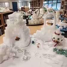 Student Ice Sculpture