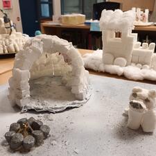 Student Ice Sculpture