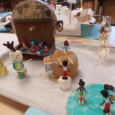 Student Ice Sculpture