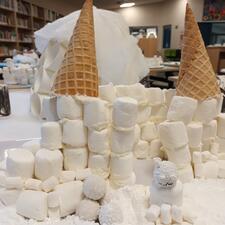 Student Ice Sculpture