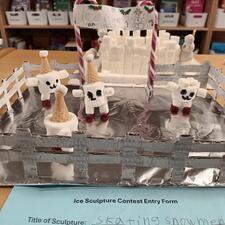 Student Ice Sculpture