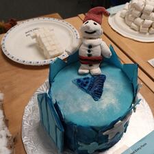 Student Ice Sculpture