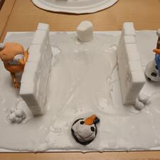 Student Ice Sculpture