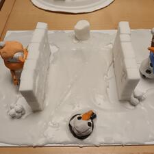 Student Ice Sculpture