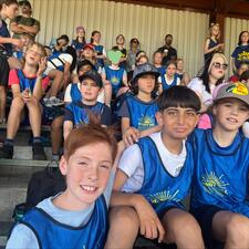Students at Track and Field