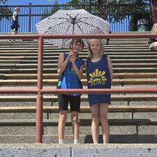 Students at Track and Field