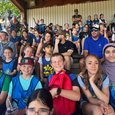 Students at Track and Field