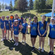 Grade 4 & 5 Students at Rotary Stadium Track Meet