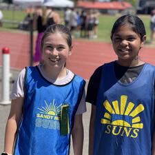 Grade 4 & 5 Students at Rotary Stadium Track Meet
