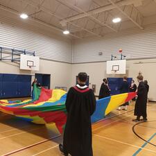 Parachute Games in the Gym