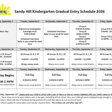 Sept2026 Kindergarten Gradual Entry Schedule