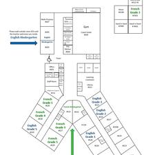 Sandy Hill First Day of School Map 2026